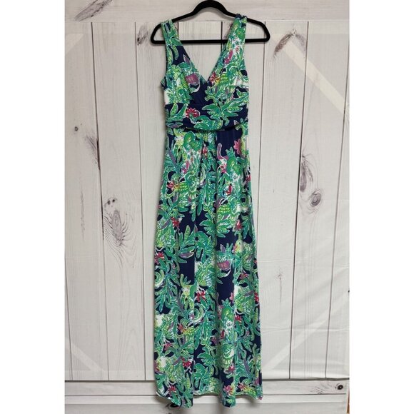 Lilly Pulitzer Sloane Maxi Dress in Trunk Show, Medium, EUC - Picture 2 of 10